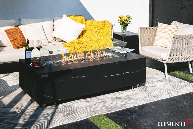 Elementi Plus Varna Porcelain Fire Table