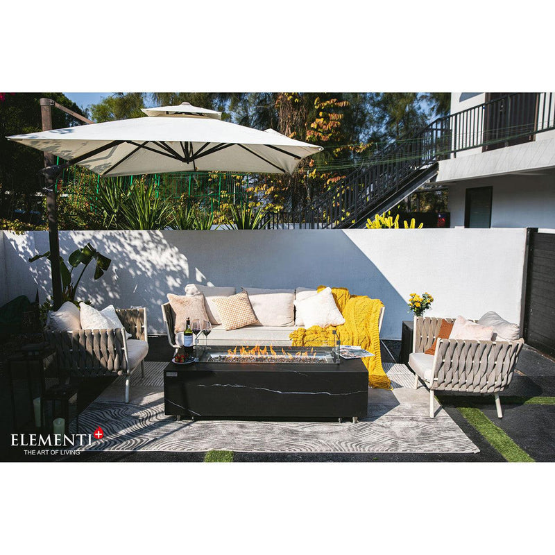 Elementi Plus Varna Porcelain Fire Table