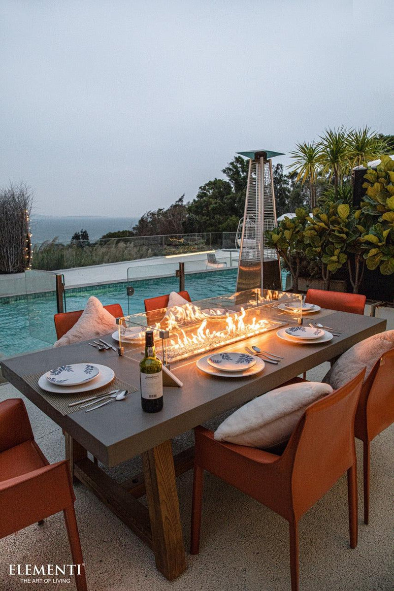 Elementi Sonoma Fire Pit Dining Table