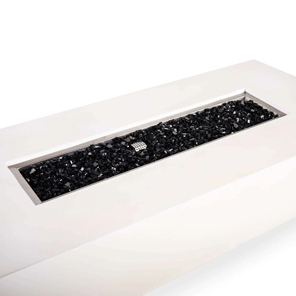 Flame Havens 68" x 30" Rectangle GFRC Concrete Natural Gas Fire Pit