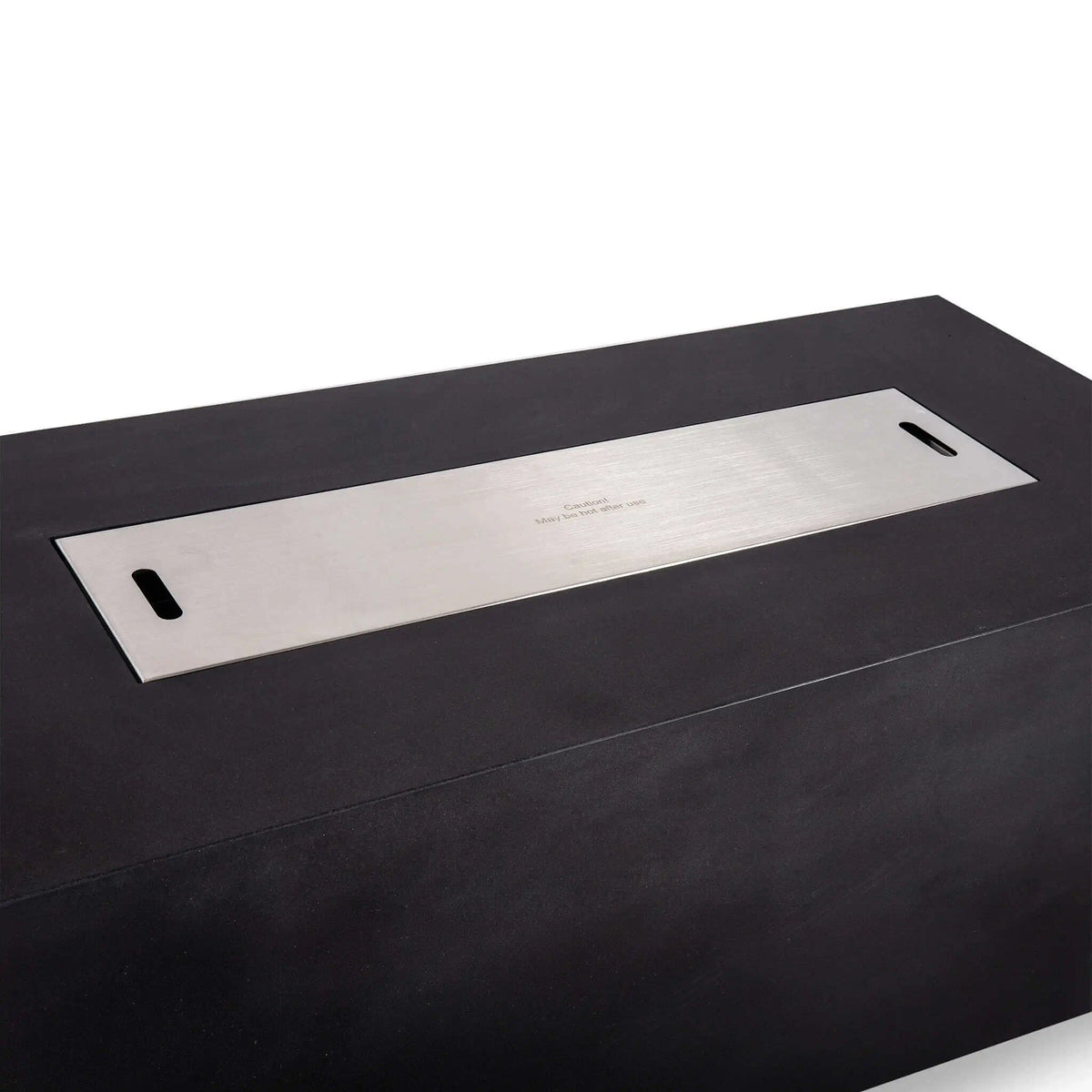 Flame Havens 45" x 11" Stainless Steel Rectangle Burner Cover