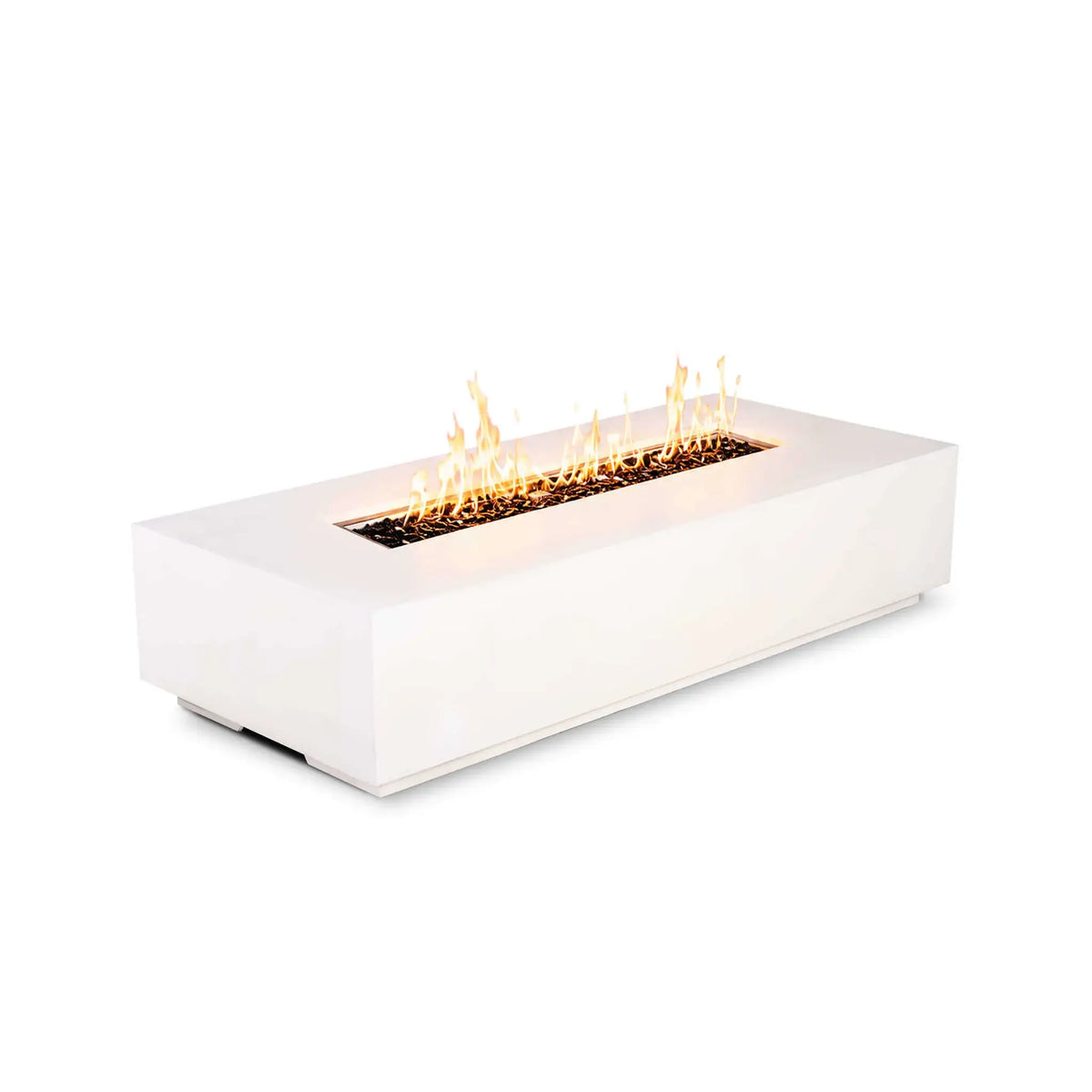 Flame Havens 68" x 30" Rectangle GFRC Concrete Natural Gas Fire Pit