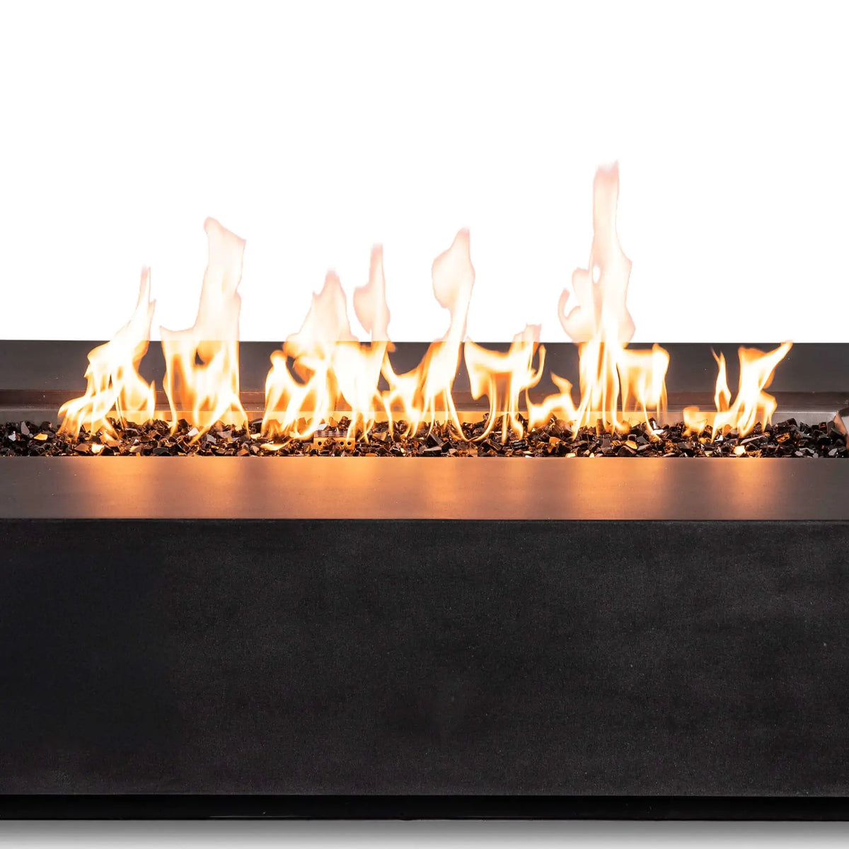 Flame Havens 68" x 30" Rectangle GFRC Concrete Natural Gas Fire Pit