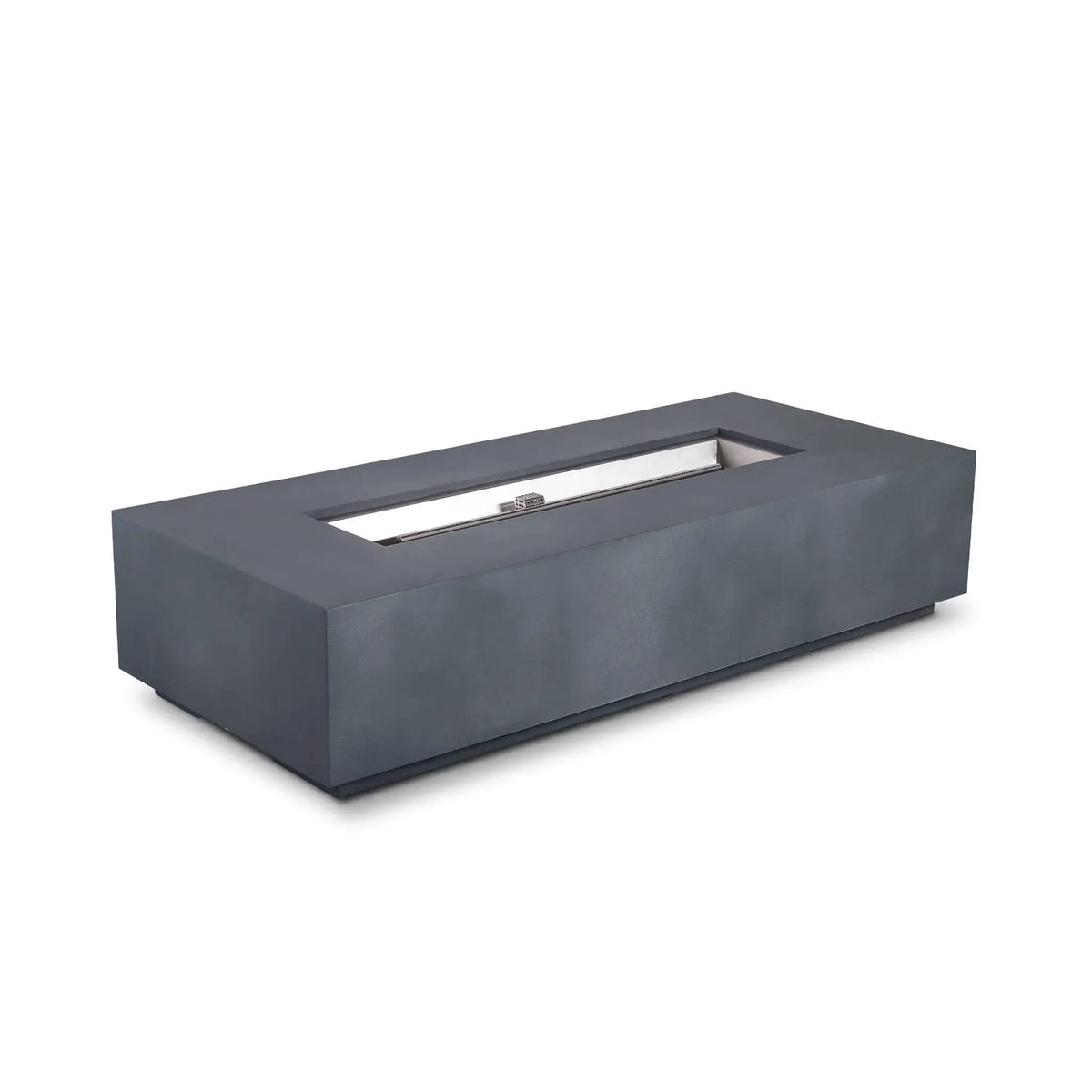 Flame Havens 68" x 30" Rectangle GFRC Concrete Natural Gas Fire Pit