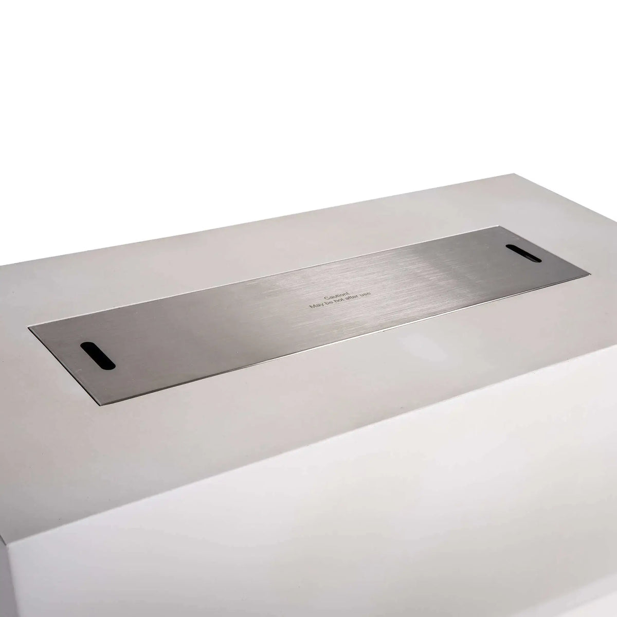 Flame Havens 45" x 11" Stainless Steel Rectangle Burner Cover