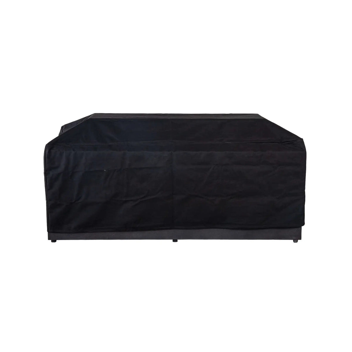 Flame Havens 68" x 30" Rectangle GFRC Concrete Propane Gas Fire Pit with Hidden Tank Drawer