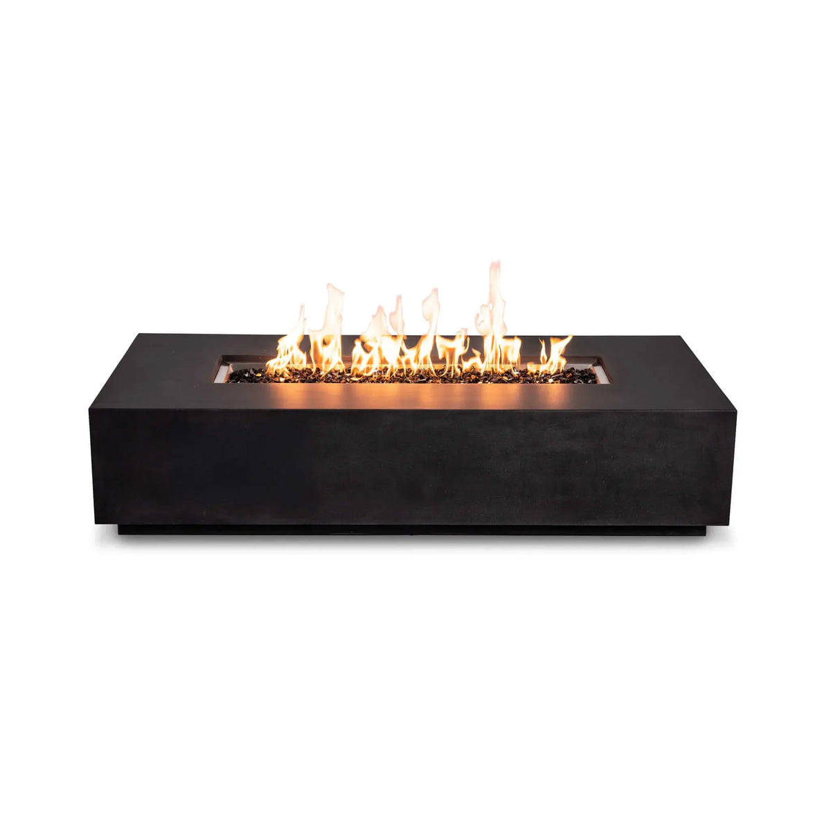 Flame Havens 68" x 30" Rectangle GFRC Concrete Natural Gas Fire Pit