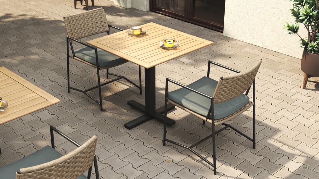 Fort Square Bistro Table - Ambiance Image~~