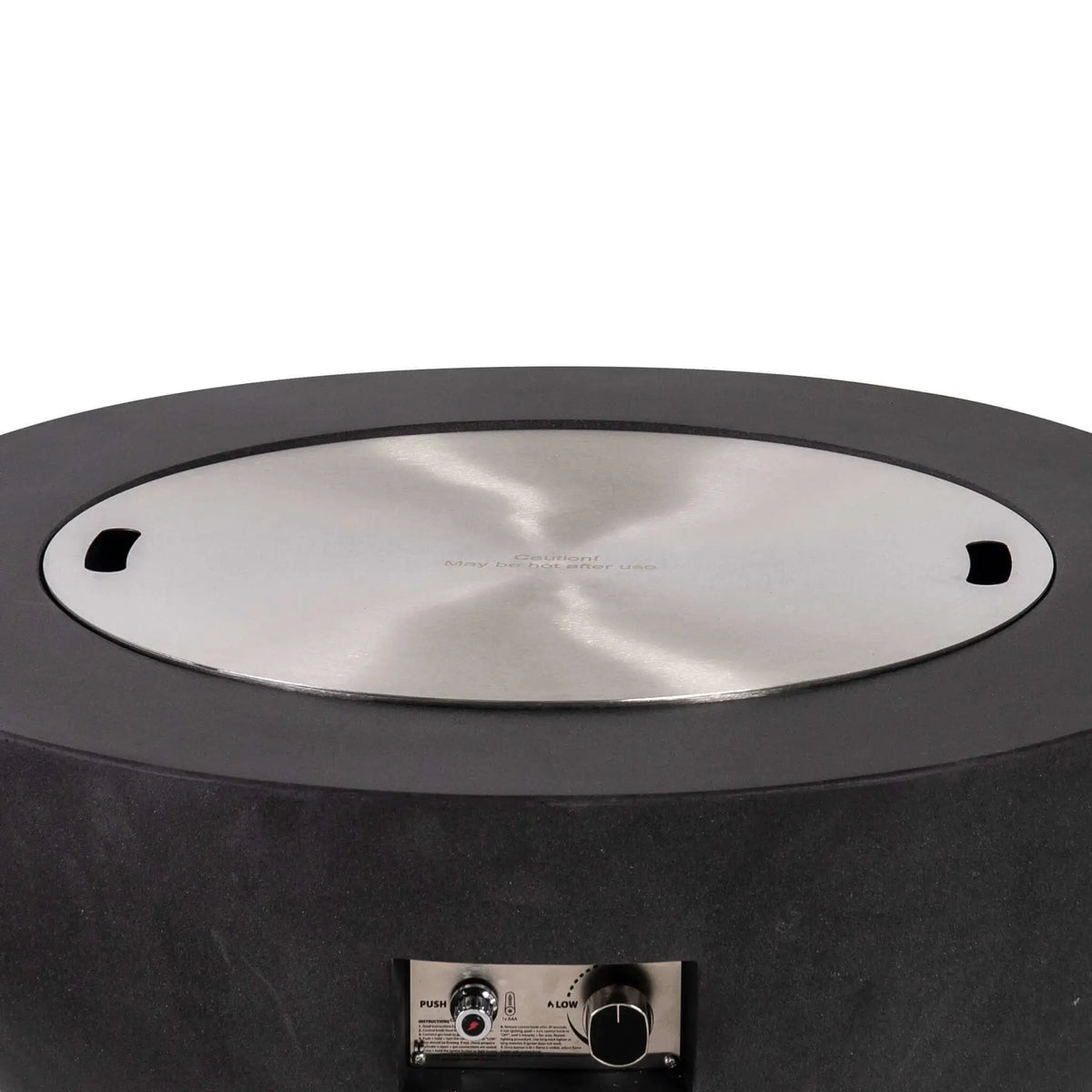 Flame Havens 36” Round Natural Gas GFRC Fire Pit
