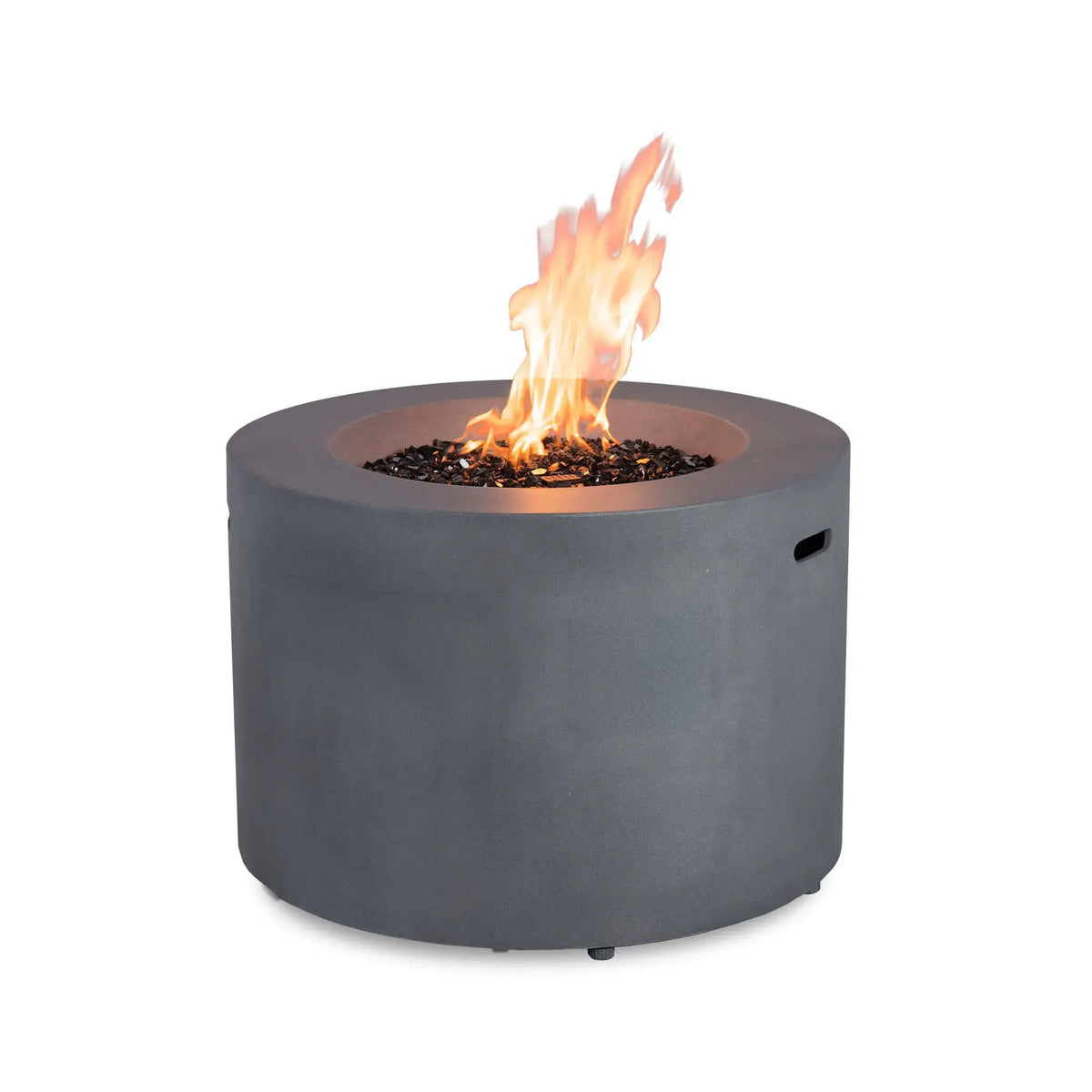 Flame Havens 36” Round Propane Gas GFRC Fire Pit