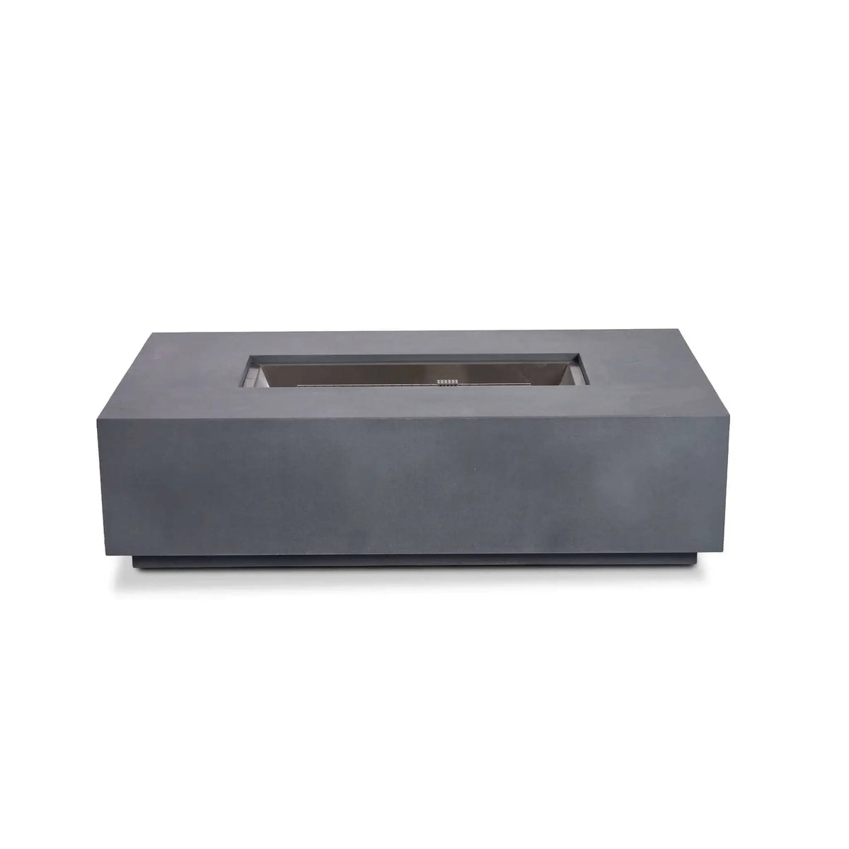 Flame Havens 56" x 30" Rectangle GFRC Concrete Natural Gas Fire Pit