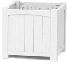 Seaside Wickford 22″ Square Outdoor Patio Estate Planter