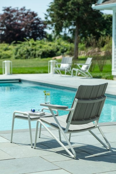 Seaside HIP Club Chair – Outdoor Aluminum Lounge Chair