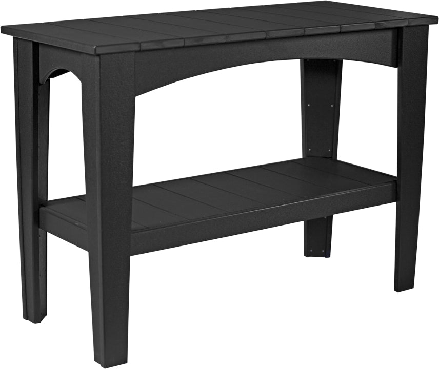 LuxCraft – Island Buffet Table – Modern Outdoor Serving Table for Entertaining