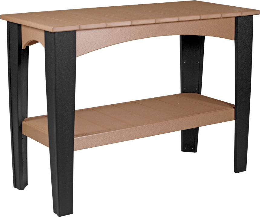 LuxCraft – Island Buffet Table – Modern Outdoor Serving Table for Entertaining
