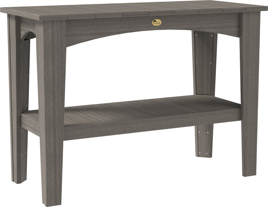 LuxCraft – Island Buffet Table – Modern Outdoor Serving Table for Entertaining