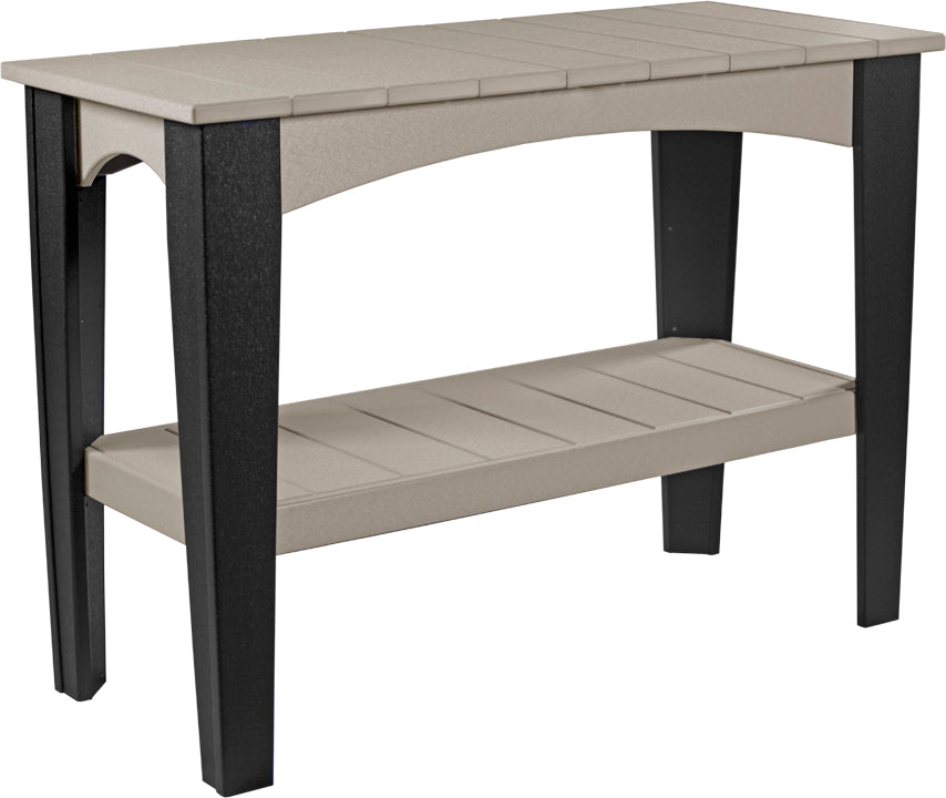 LuxCraft – Island Buffet Table – Modern Outdoor Serving Table for Entertaining