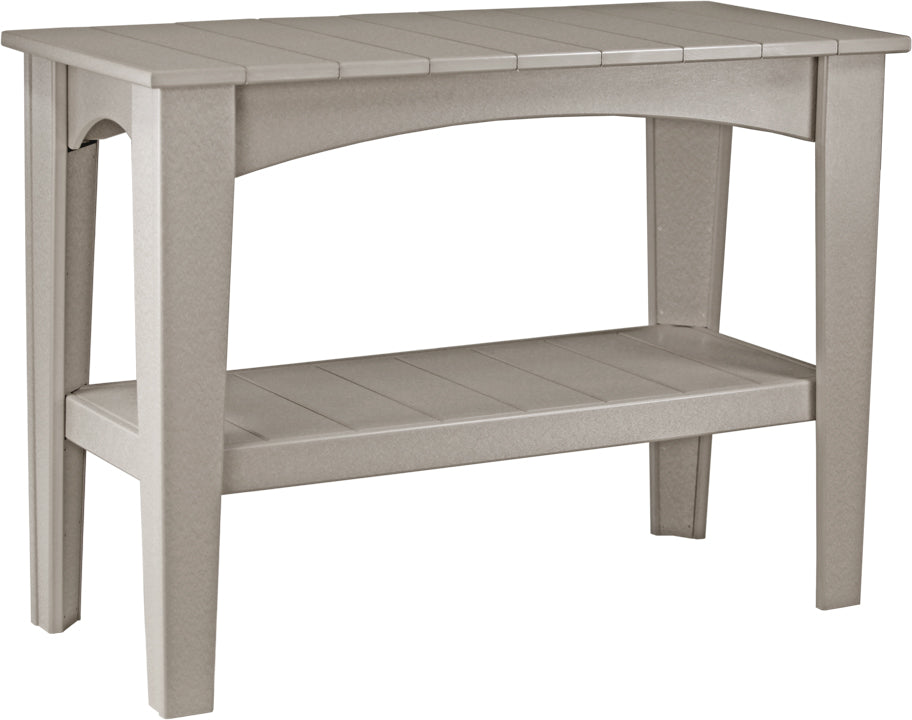 LuxCraft – Island Buffet Table – Modern Outdoor Serving Table for Entertaining