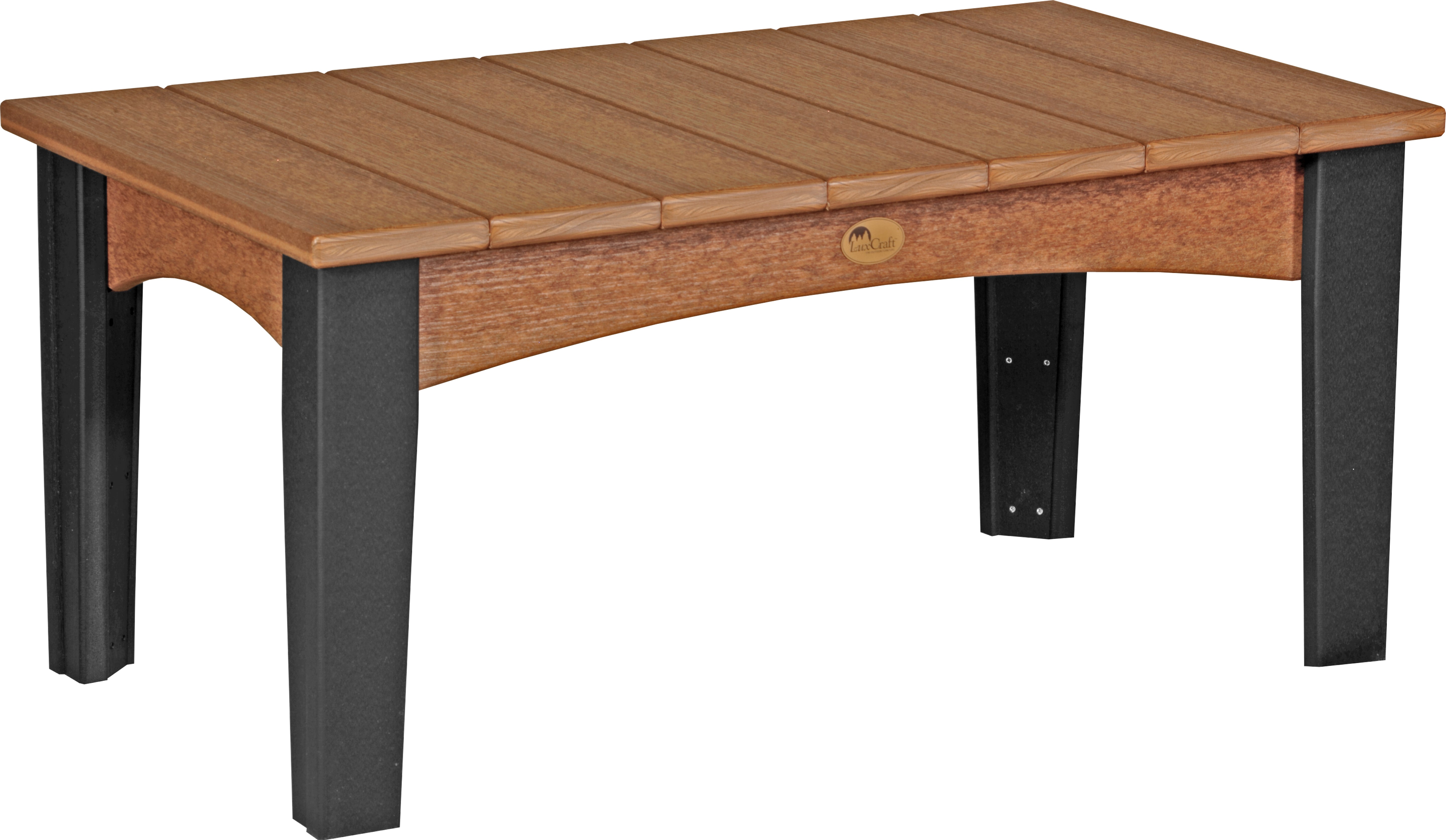 LuxCraft – Island Coffee Table – Modern Outdoor Coffee Table for Patio Lounge