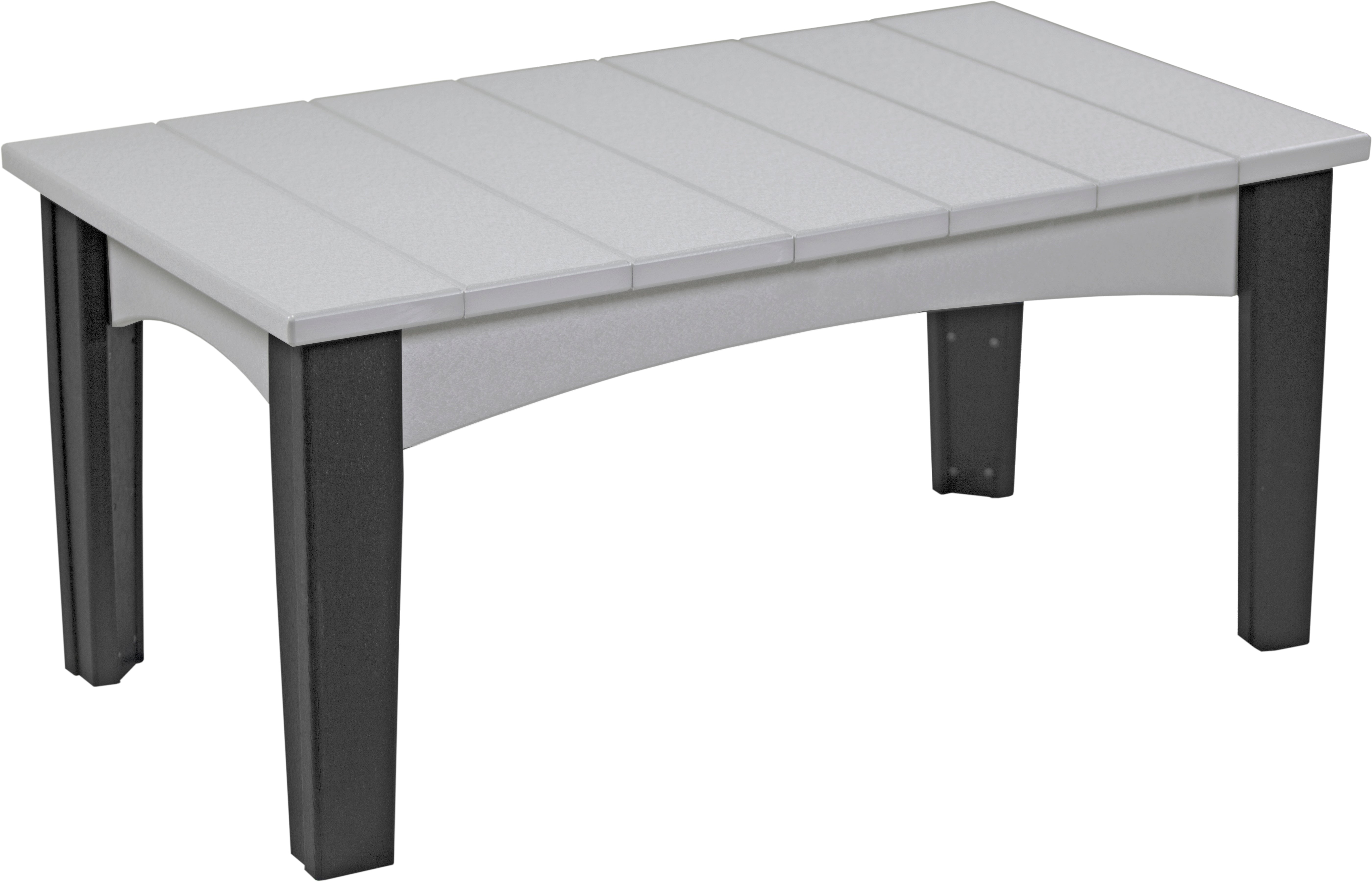 LuxCraft – Island Coffee Table – Modern Outdoor Coffee Table for Patio Lounge