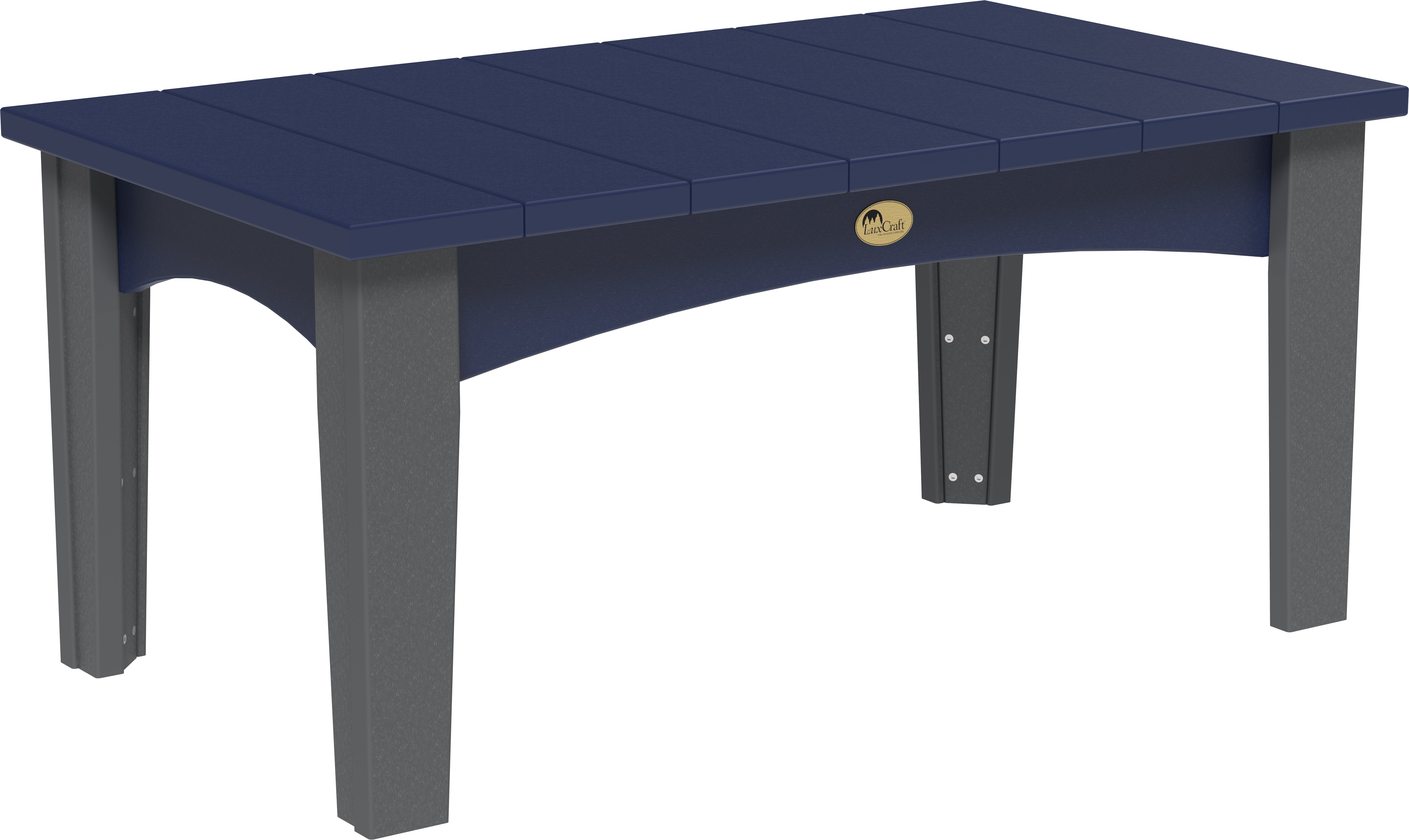 LuxCraft – Island Coffee Table – Modern Outdoor Coffee Table for Patio Lounge