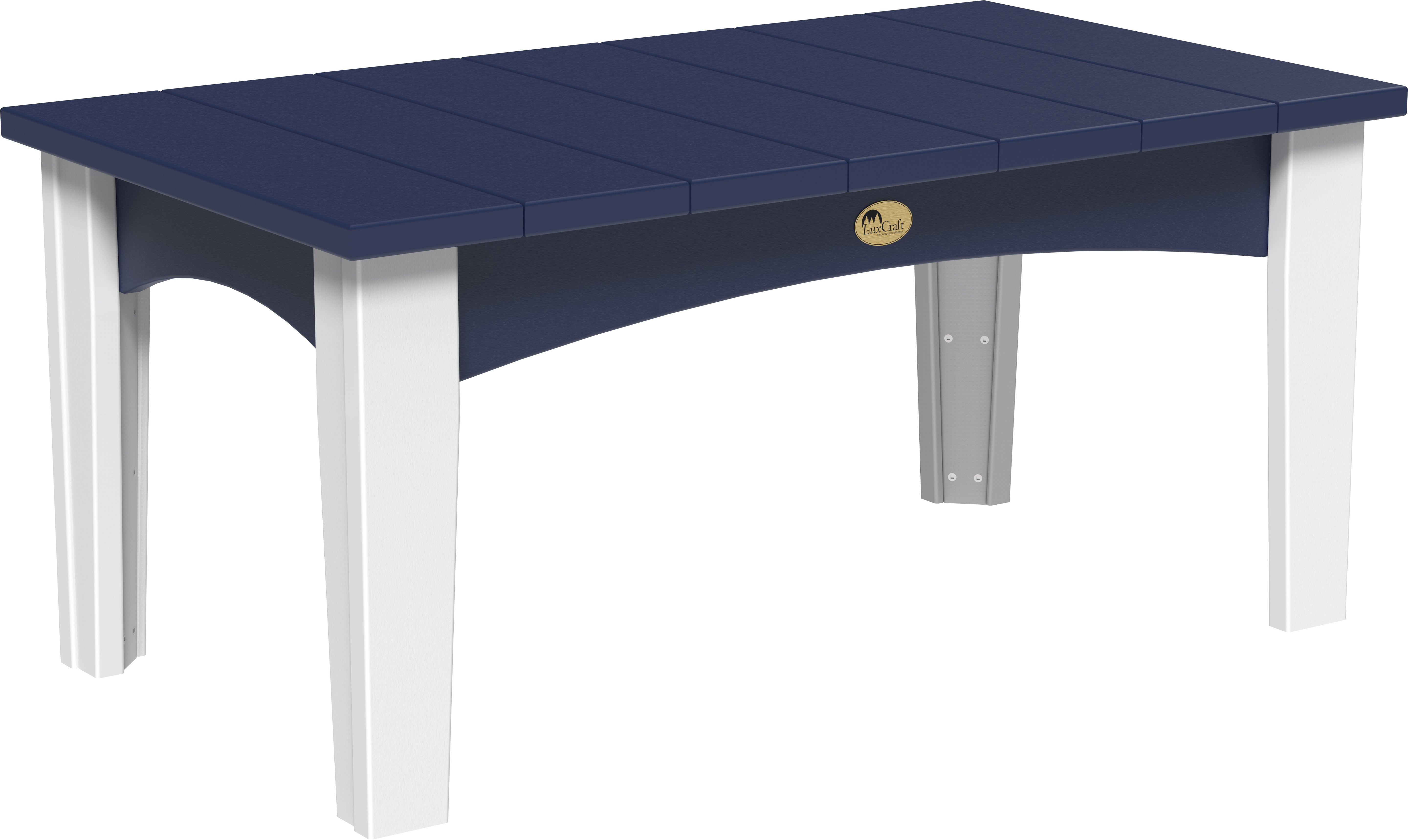 LuxCraft – Island Coffee Table – Modern Outdoor Coffee Table for Patio Lounge