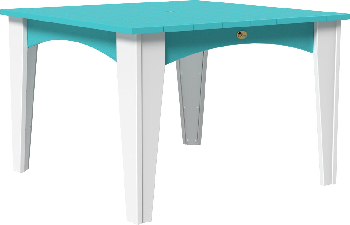 LuxCraft – 44″ Square Island Dining Table – Outdoor Table for Four Guests