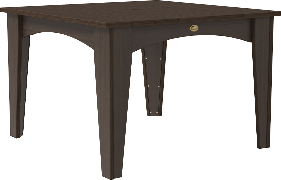 LuxCraft – 44″ Square Island Dining Table – Outdoor Table for Four Guests