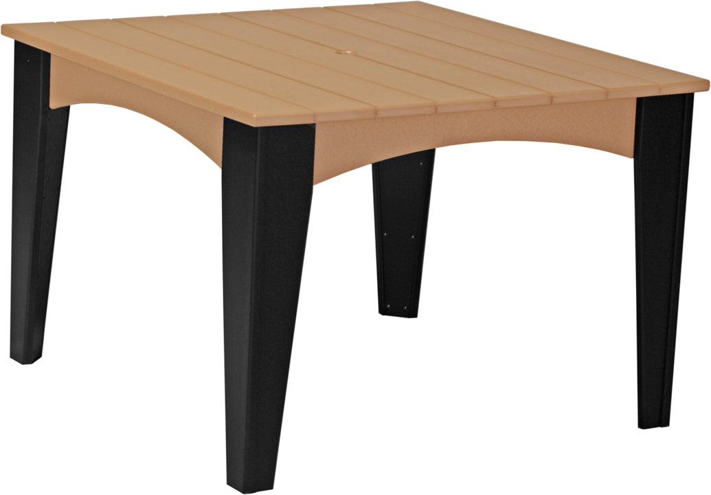 LuxCraft – 44″ Square Island Dining Table – Outdoor Table for Four Guests
