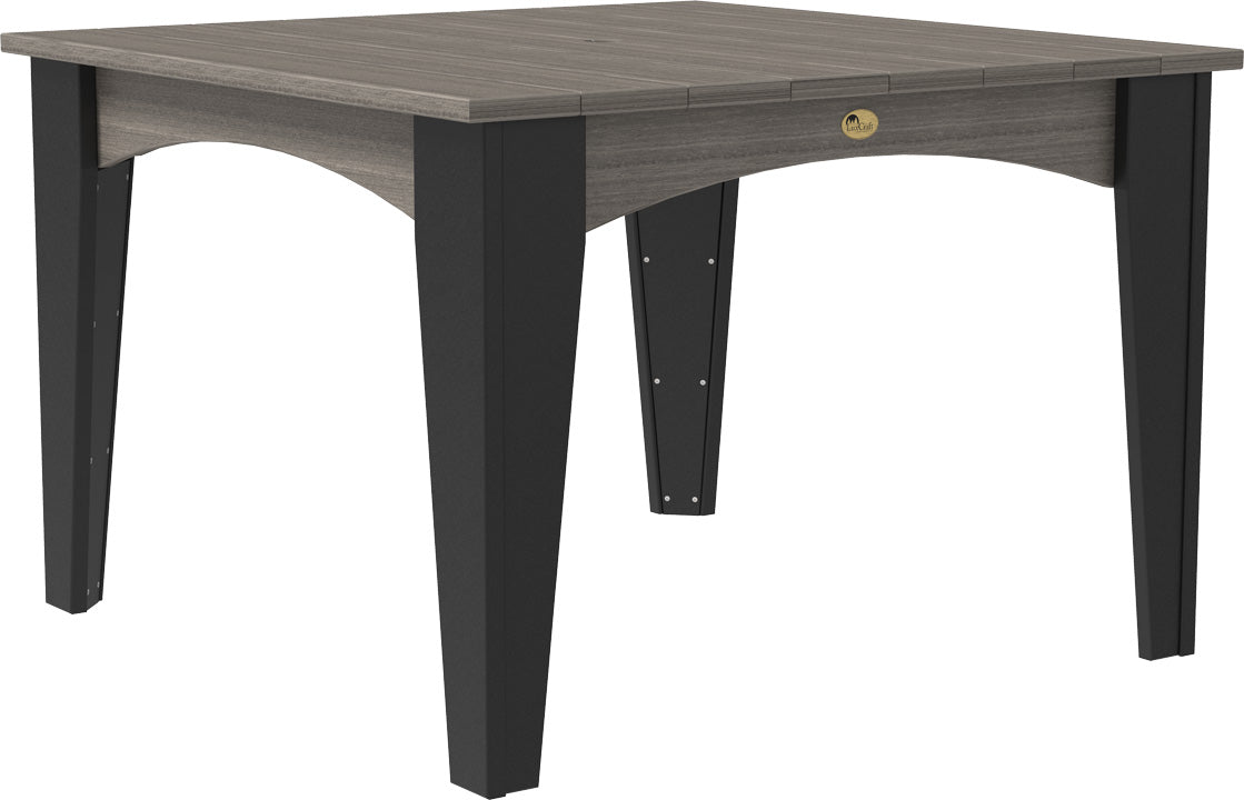 LuxCraft – 44″ Square Island Dining Table – Outdoor Table for Four Guests