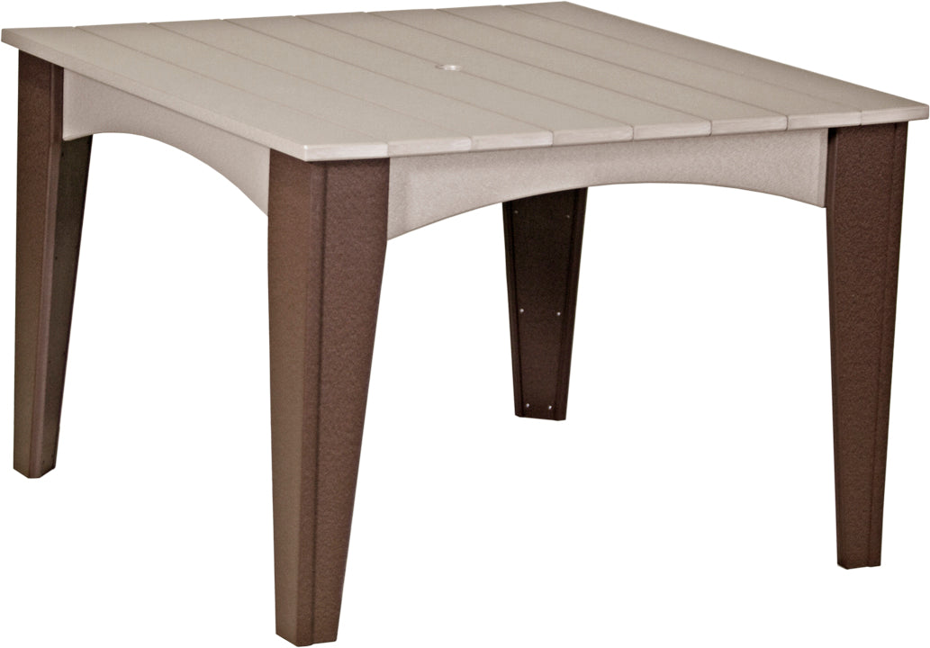 LuxCraft – 44″ Square Island Dining Table – Outdoor Table for Four Guests