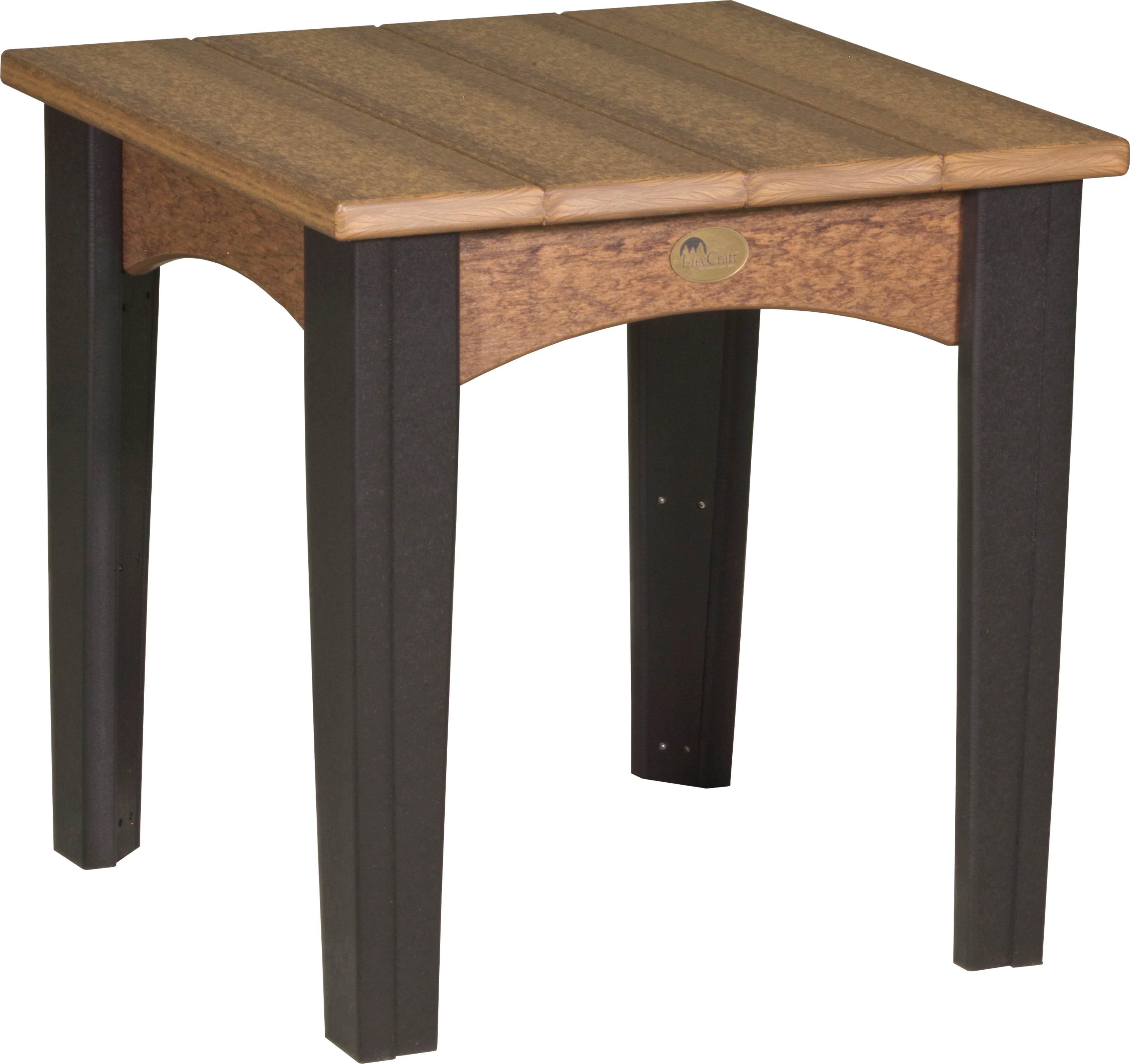 LuxCraft – Island End Table – Modern Outdoor Side Table for Patio Seating