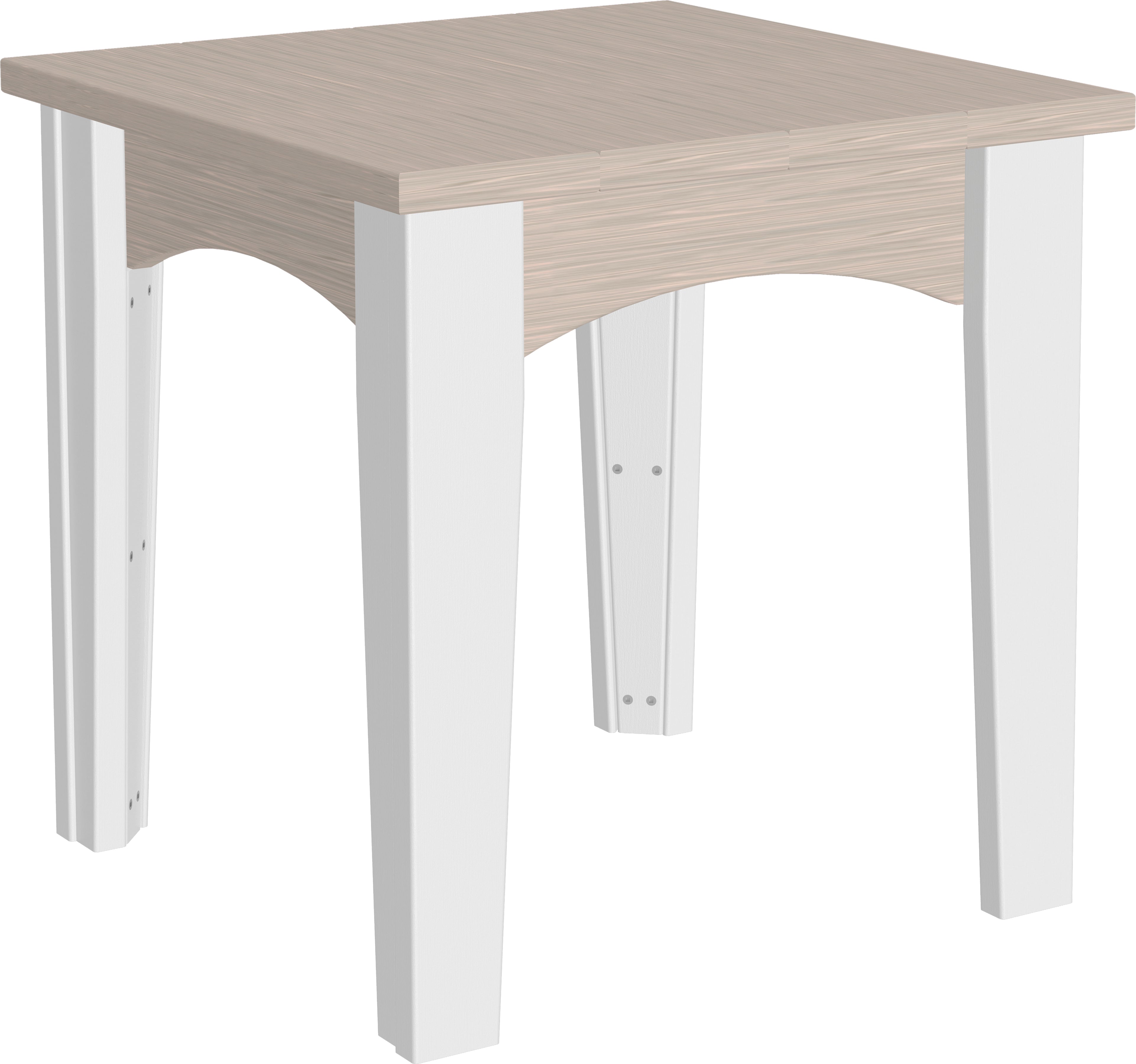 LuxCraft – Island End Table – Modern Outdoor Side Table for Patio Seating
