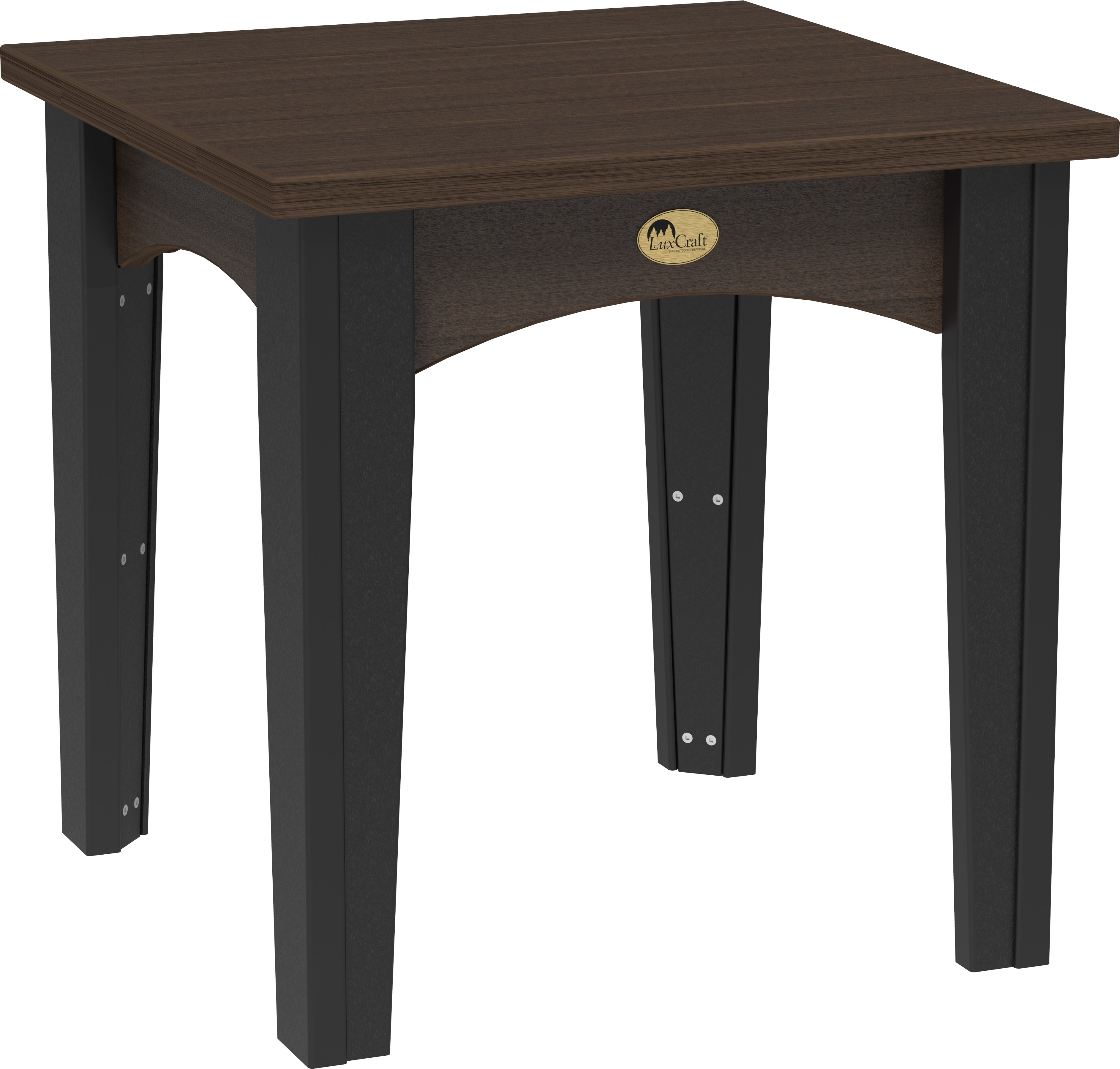 LuxCraft – Island End Table – Modern Outdoor Side Table for Patio Seating
