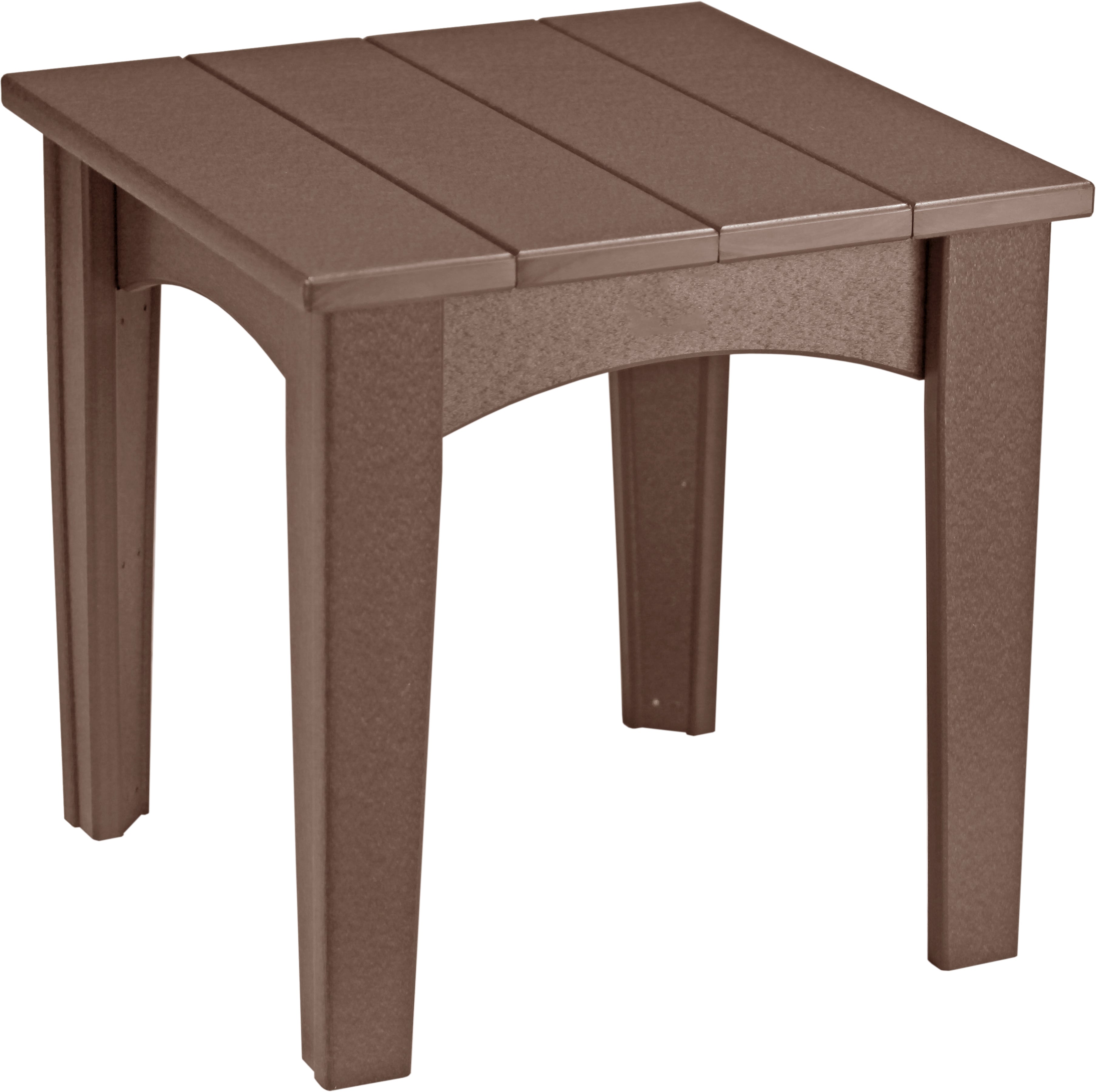 LuxCraft – Island End Table – Modern Outdoor Side Table for Patio Seating