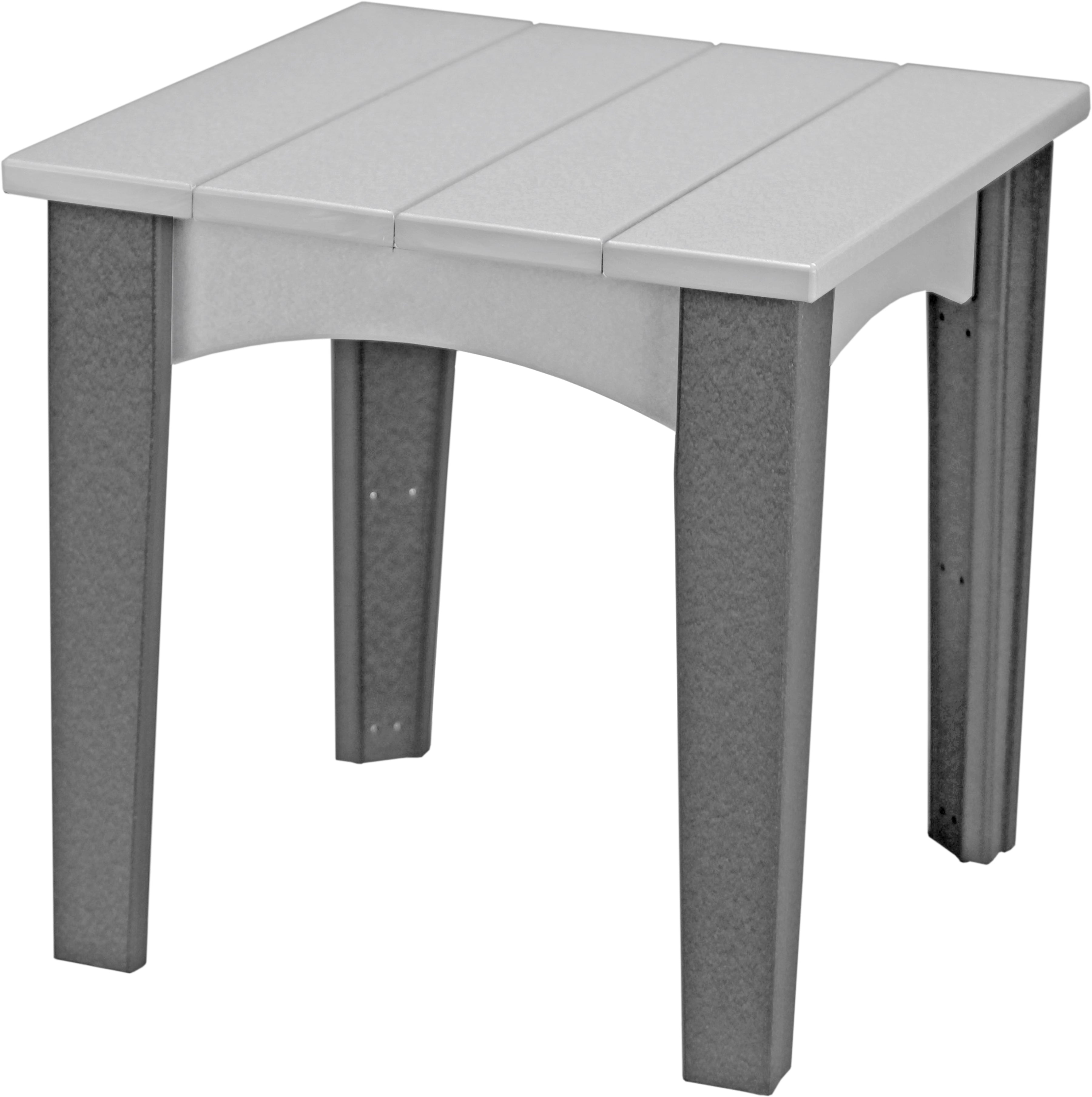 LuxCraft – Island End Table – Modern Outdoor Side Table for Patio Seating