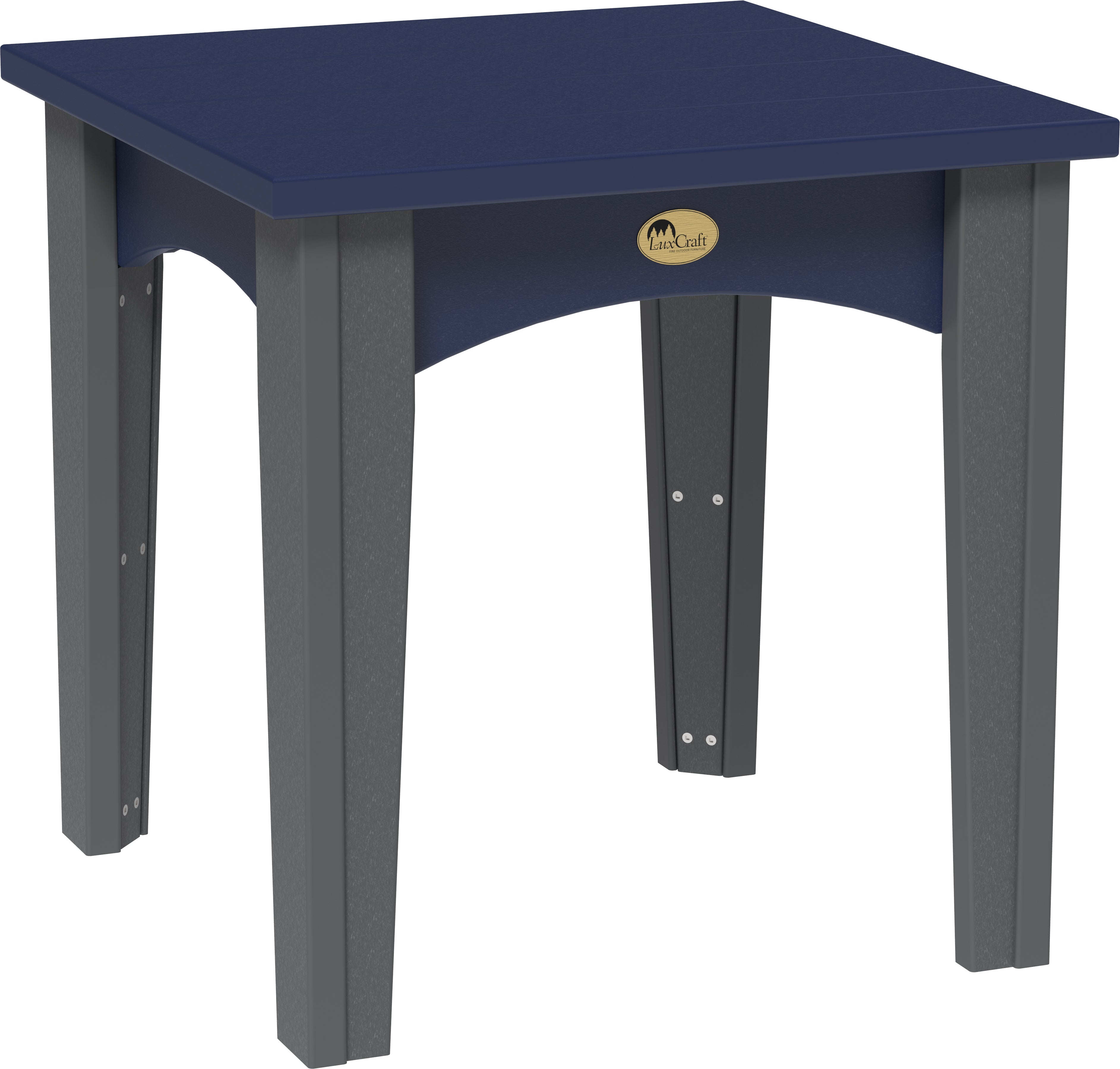 LuxCraft – Island End Table – Modern Outdoor Side Table for Patio Seating