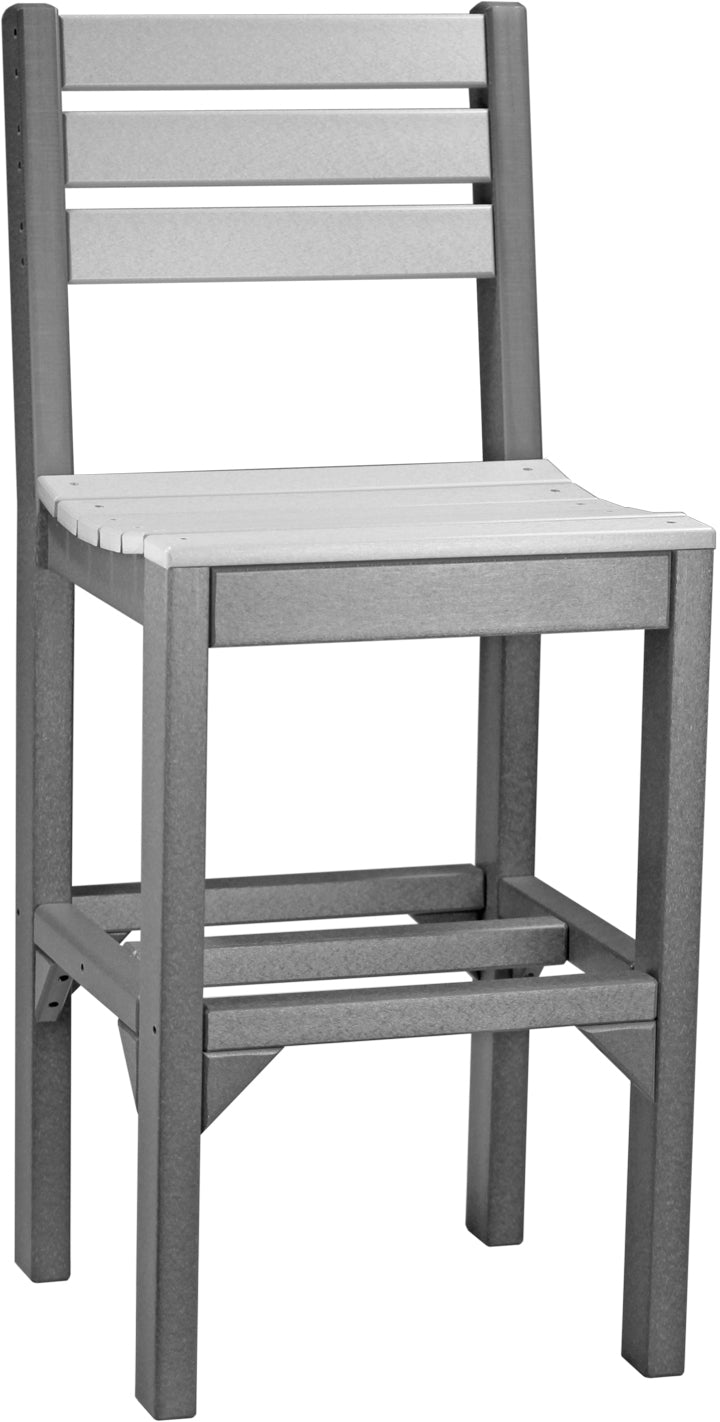 LuxCraft – Island Side Chair – Modern Outdoor Dining Chair for Patio Tables