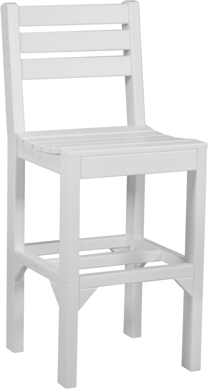 LuxCraft – Island Side Chair – Modern Outdoor Dining Chair for Patio Tables