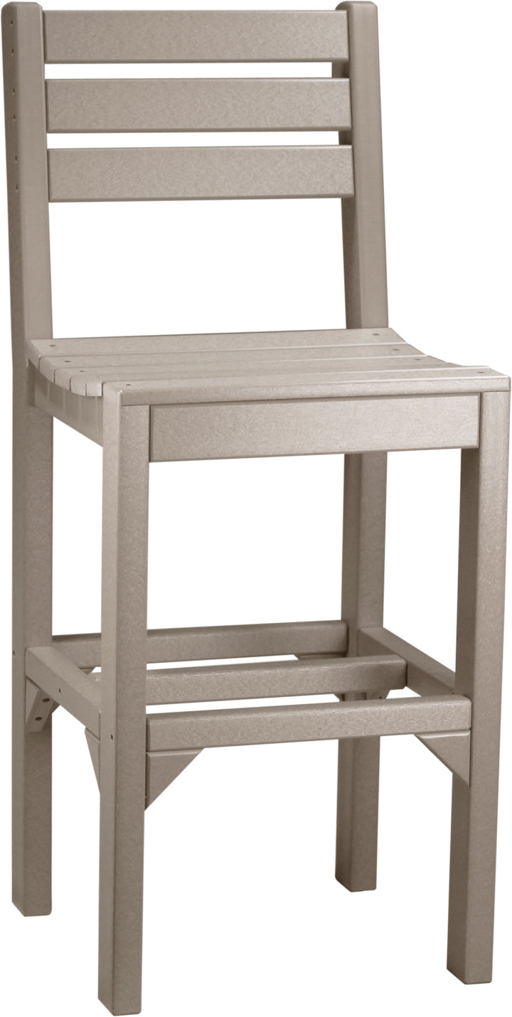 LuxCraft – Island Side Chair – Modern Outdoor Dining Chair for Patio Tables