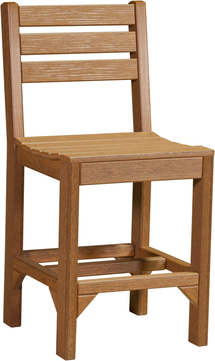 LuxCraft – Island Side Chair – Modern Outdoor Dining Chair for Patio Tables
