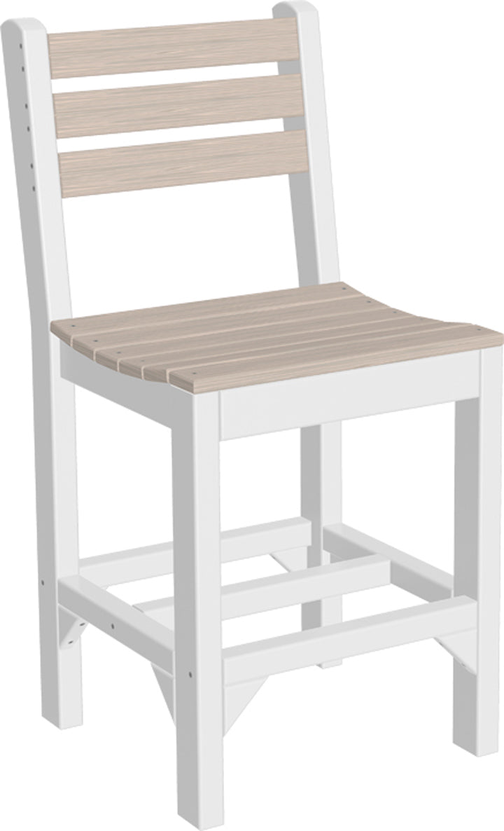 LuxCraft – Island Side Chair – Modern Outdoor Dining Chair for Patio Tables