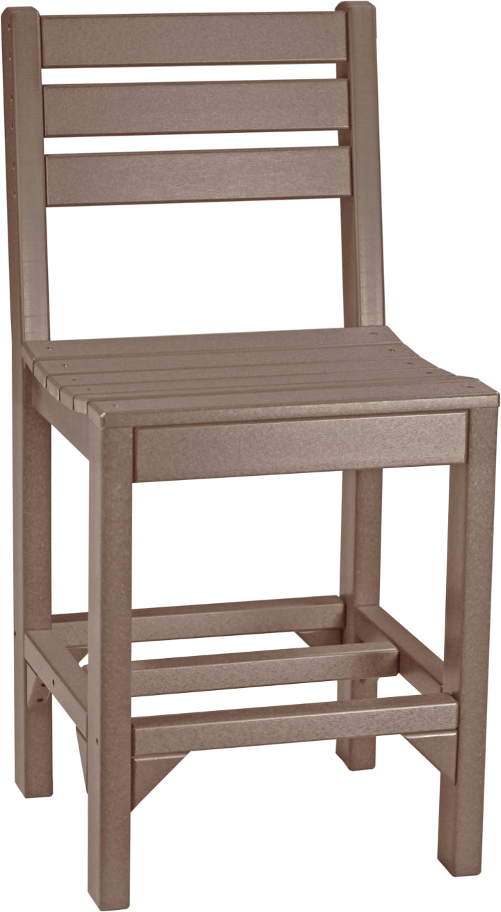 LuxCraft – Island Side Chair – Modern Outdoor Dining Chair for Patio Tables