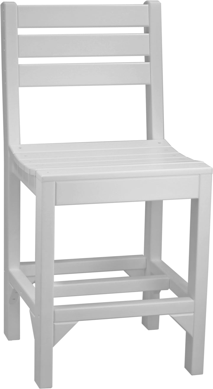 LuxCraft – Island Side Chair – Modern Outdoor Dining Chair for Patio Tables