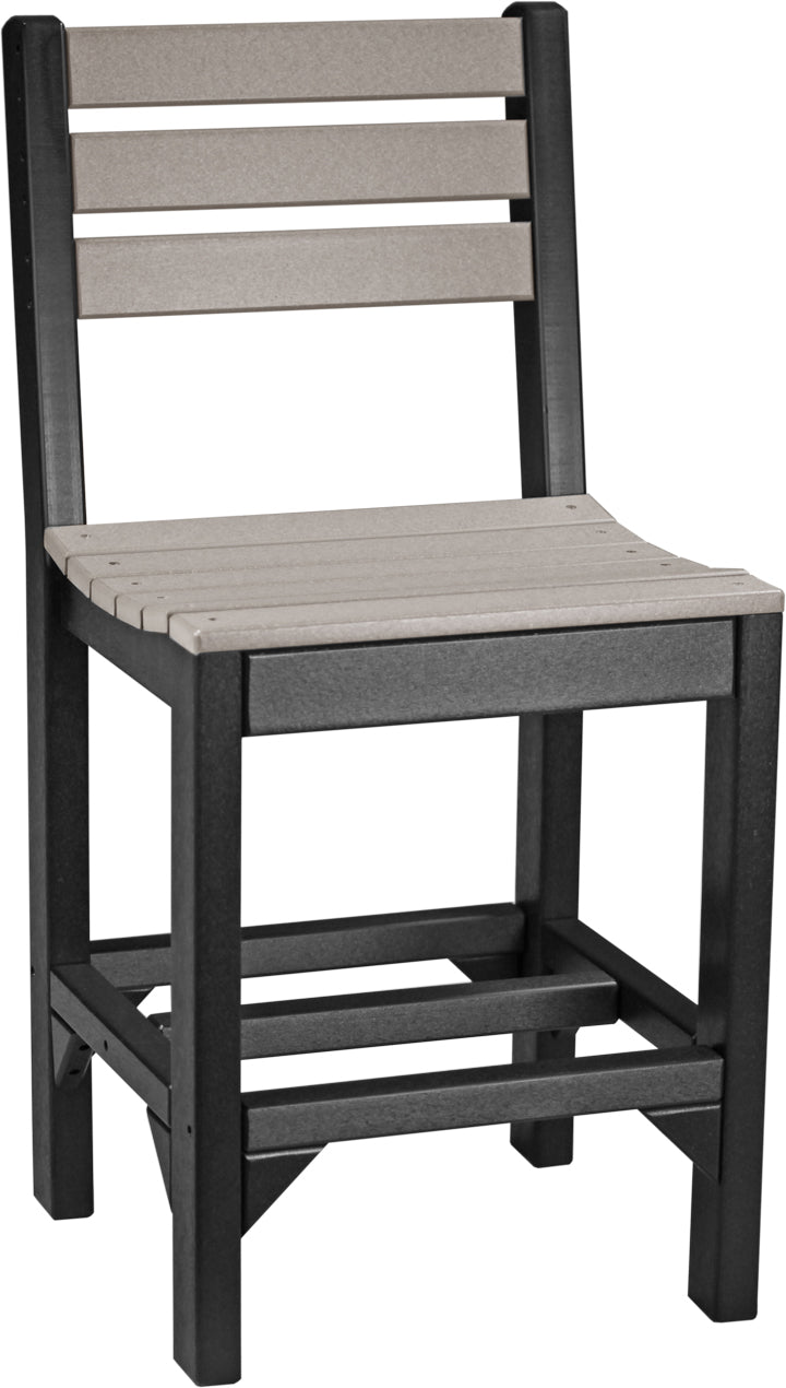 LuxCraft – Island Side Chair – Modern Outdoor Dining Chair for Patio Tables