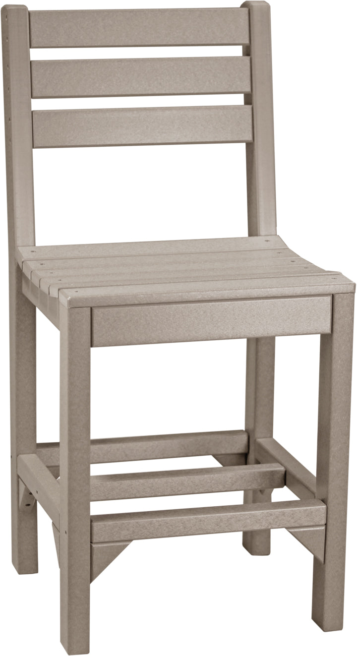 LuxCraft – Island Side Chair – Modern Outdoor Dining Chair for Patio Tables