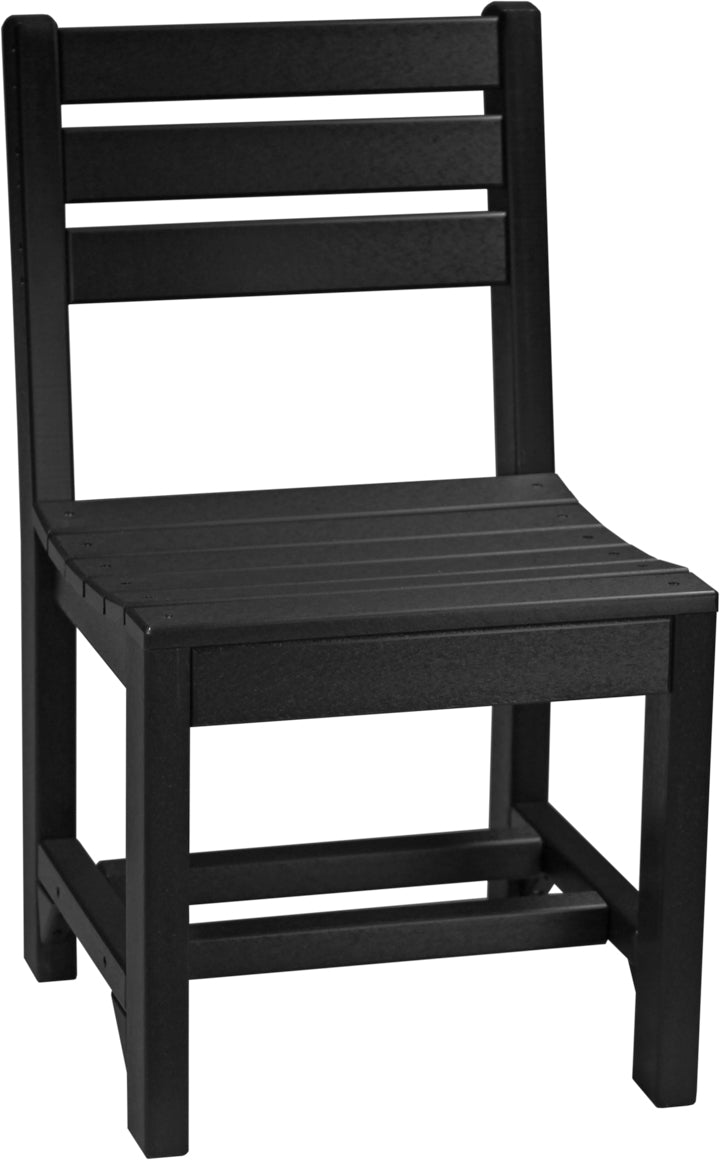 LuxCraft – Island Side Chair – Modern Outdoor Dining Chair for Patio Tables