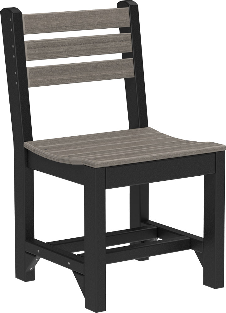 LuxCraft – Island Side Chair – Modern Outdoor Dining Chair for Patio Tables