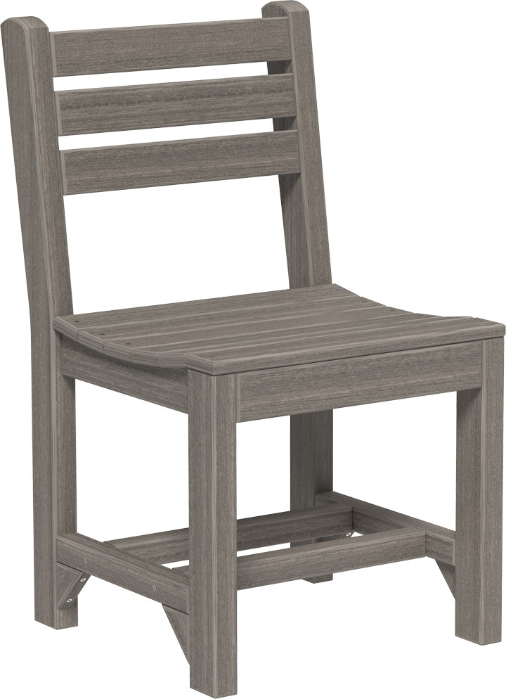 LuxCraft – Island Side Chair – Modern Outdoor Dining Chair for Patio Tables