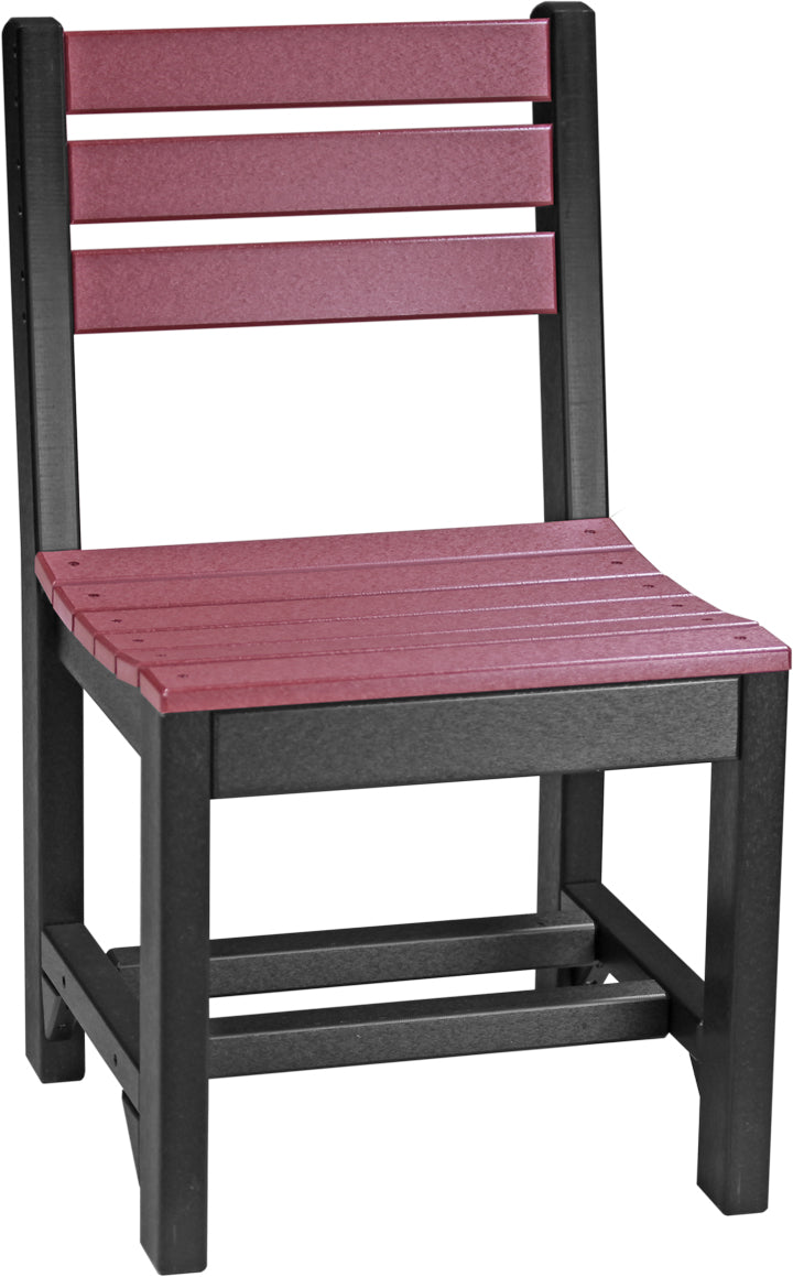 LuxCraft – Island Side Chair – Modern Outdoor Dining Chair for Patio Tables